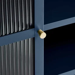 Vitrinenschrank|Highboards*Pharao24 Wohnzimmervitrinenschrank Malerian