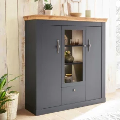 Pharao24 Wohnzimmervitrinenschrank Saridio> Wohnzimmervitrinen