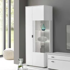 Vitrinenschrank|Stauraumvitrinen*Pharao24 Wohnzimmervitrinenschrank Paros