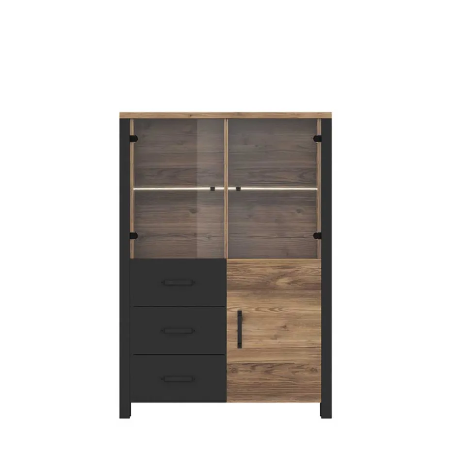 Pharao24 Wohnzimmervitrinenschrank Zepp> Vitrinenschrank|Highboards