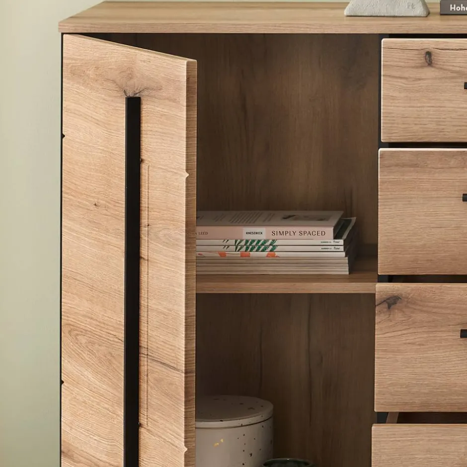 Moderne Wohnwände|Wohnwand 250 Cm*Pharao24 Wohnzimmerwand Cemutra