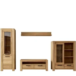 Pharao24 Wohnzimmerwand Crystoga> Wohnwand 300 Cm|Moderne Wohnwände