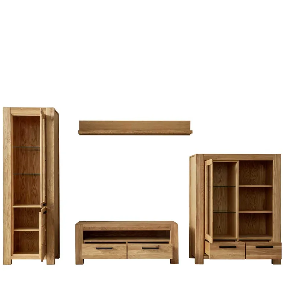 Pharao24 Wohnzimmerwand Crystoga> Wohnwand 300 Cm|Moderne Wohnwände