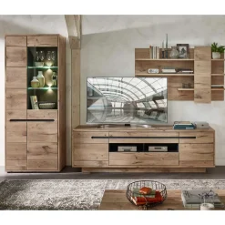 Pharao24 Wohnzimmerwand Griffin> Wohnzimmerschrank|Wohnwand 300 Cm