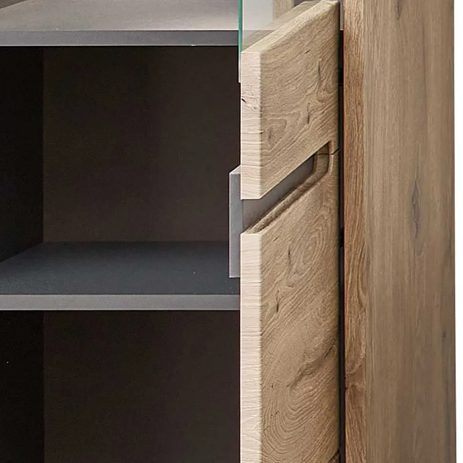 Pharao24 Wohnzimmerwand Griffin> Wohnzimmerschrank|Wohnwand 300 Cm