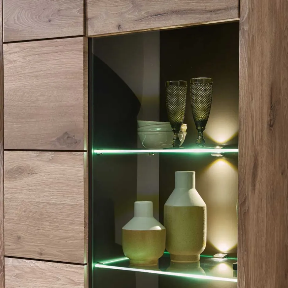 Pharao24 Wohnzimmerwand Griffin> Wohnzimmerschrank|Wohnwand 300 Cm