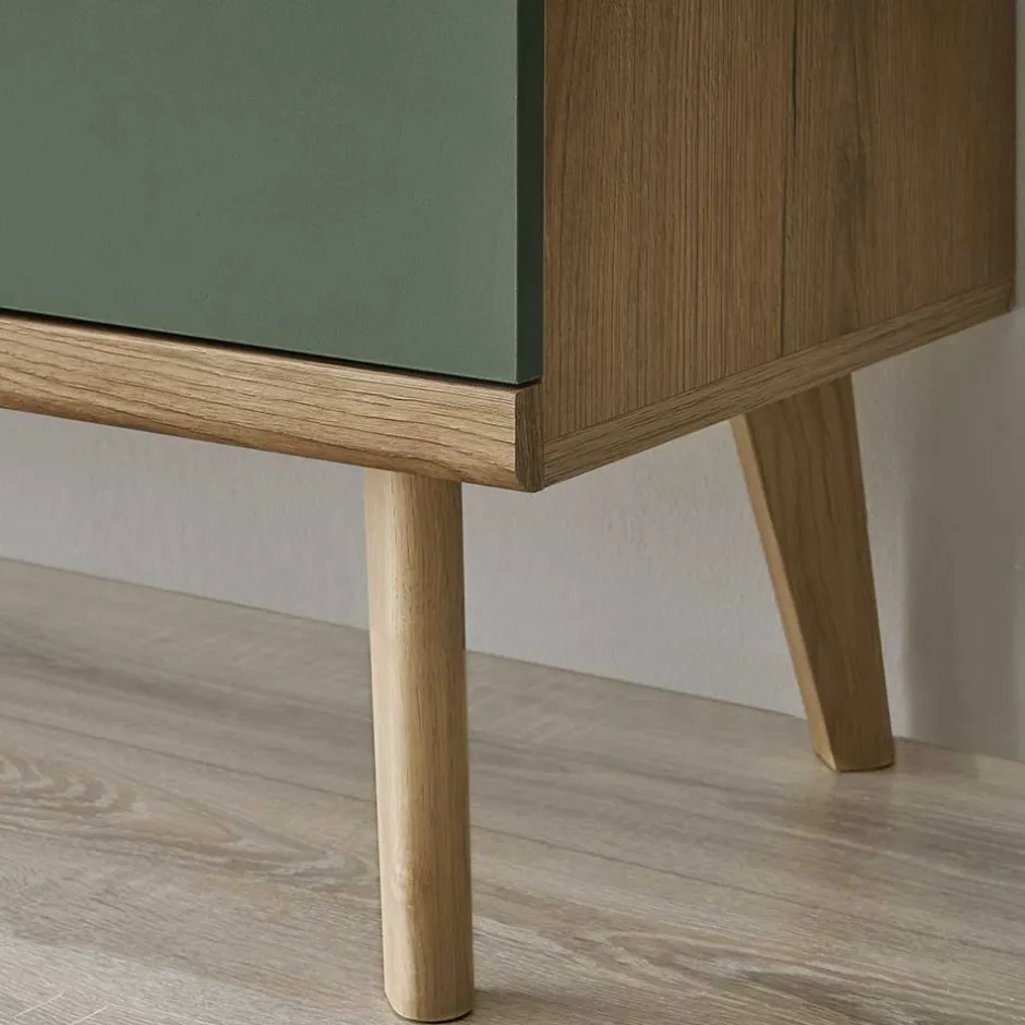 Wohnwand 250 Cm*Pharao24 Wohnzimmerwand Lora