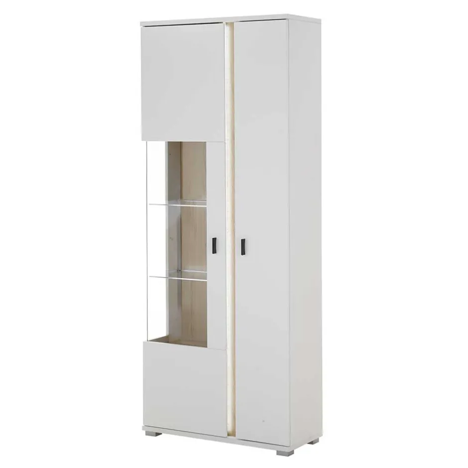 Pharao24 Wohnzimmerwand modern Luzillo> Wohnwand 300 Cm|Moderne Wohnwände