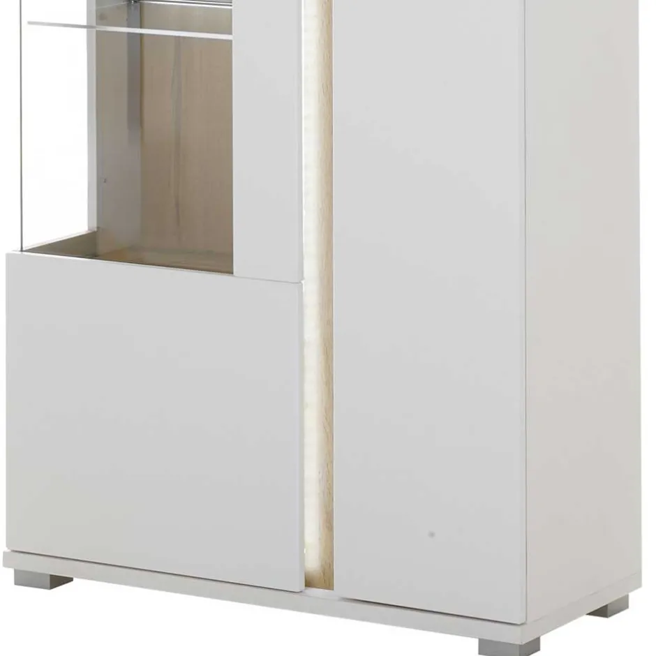 Pharao24 Wohnzimmerwand modern Luzillo> Wohnwand 300 Cm|Moderne Wohnwände