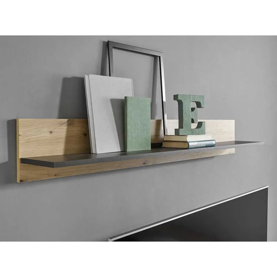 Moderne Wohnwände|Wohnwand 300 Cm*Pharao24 Wohnzimmerwand modern Matrezina