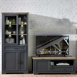 Pharao24 Wohnzimmerwand Valgura> Wohnwand 250 Cm