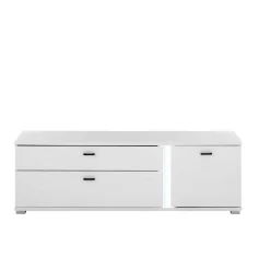 Wohnwand 300 Cm|Moderne Wohnwände*Pharao24 Wohnzimmerwand weiss Constantin