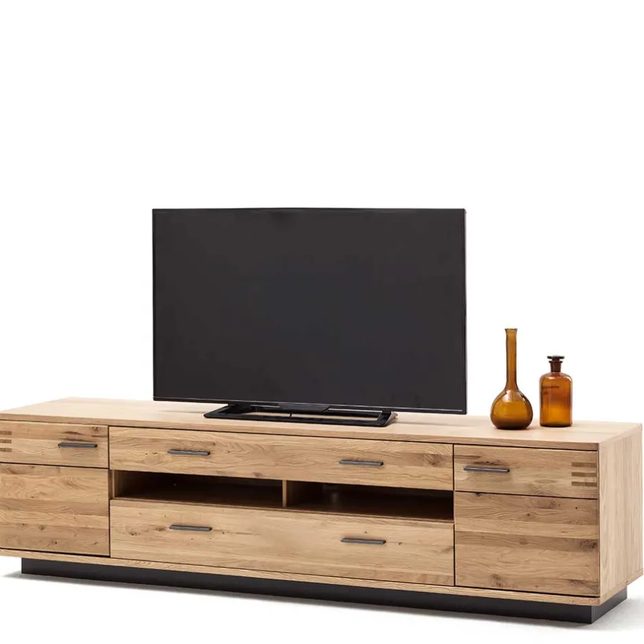 Pharao24 Wohnzimmerwand Wupnia> Wohnwand 250 Cm|Massivholz Wohnwände