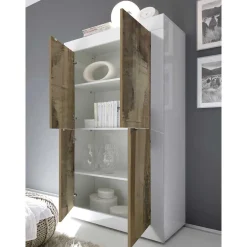 Wohnzimmerschrank|Wohnwand 350 Cm*Pharao24 Wohnzimmerwand Yuelva