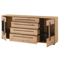 Wohnwand 300 Cm|Moderne Wohnwände*Pharao24 Wohnzimmerwohnwand Cemutra