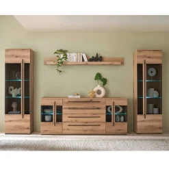 Wohnwand 300 Cm|Moderne Wohnwände*Pharao24 Wohnzimmerwohnwand Cemutra