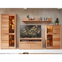 Wohnzimmerschrank|Wohnwand 300 Cm*Pharao24 Wohnzimmerwohnwand Dressed