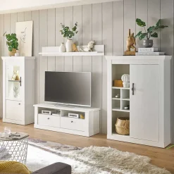 Pharao24 Wohnzimmerwohnwand Kazanova> Wohnwand 300 Cm