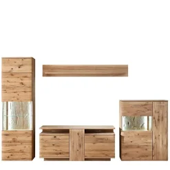 Wohnwand 300 Cm|Moderne Wohnwände*Pharao24 Wohnzimmerwohnwand Lamanda