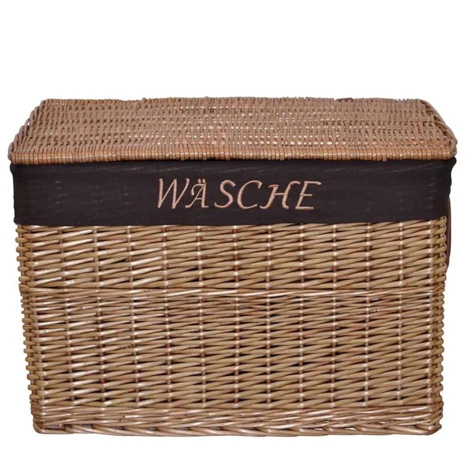 Truhen*Pharao24 Wäschekorb Weide Gazona