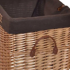 Truhen*Pharao24 Wäschekorb Weide Gazona