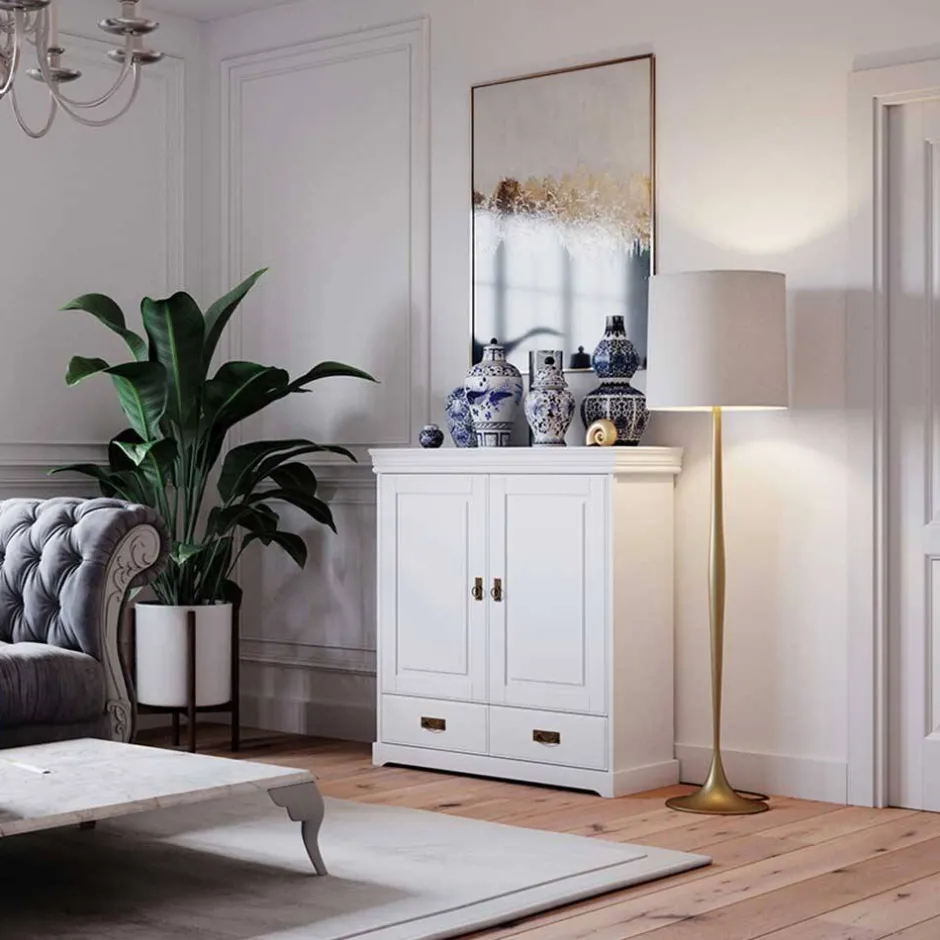 Pharao24 Wäscheschrank Aluko> Wäscheschrank