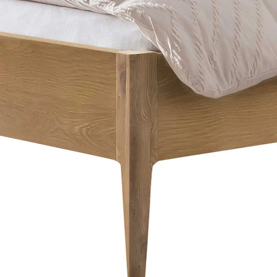Doppelbetten|Massivholzbetten*Pharao24 140x200 cm Bett Wildeiche Remazion