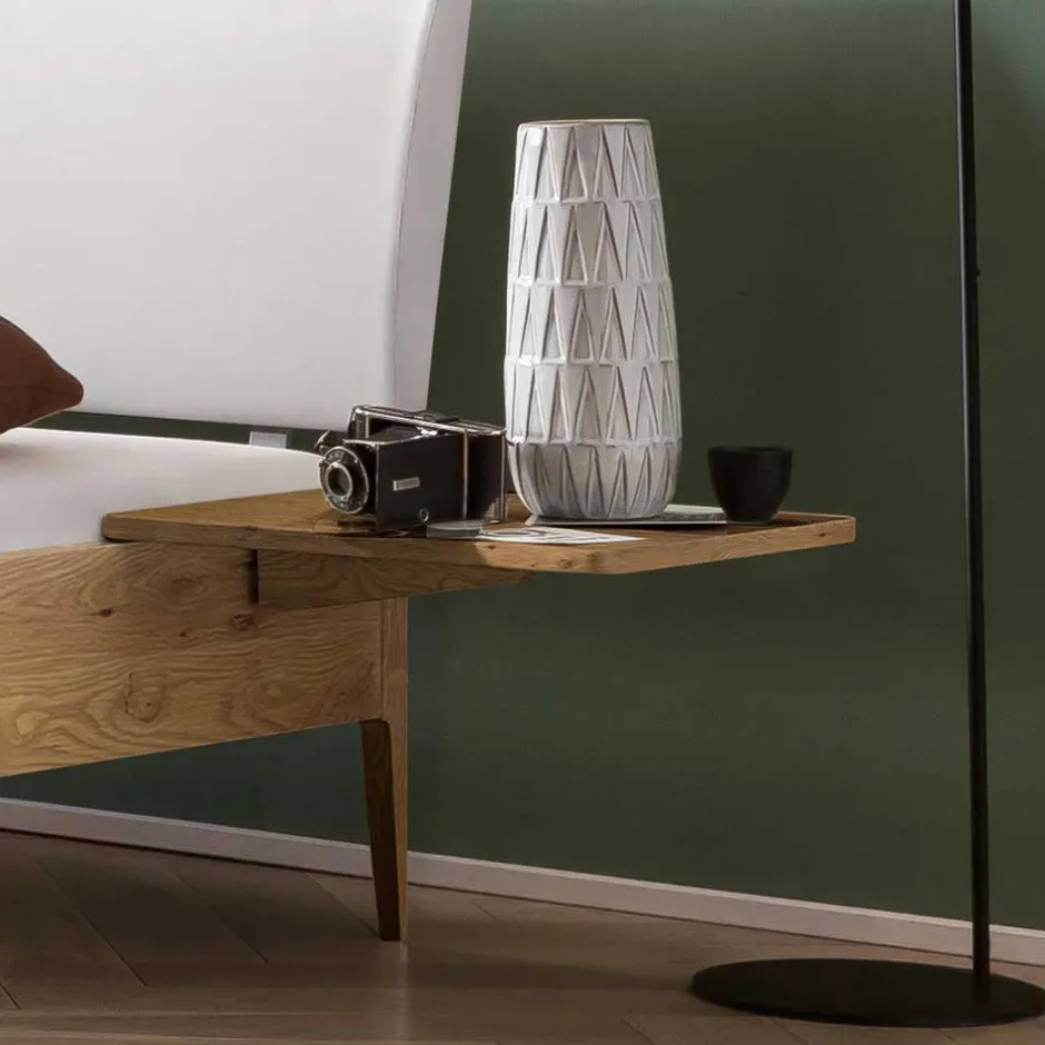 Doppelbetten|Massivholzbetten*Pharao24 140x200 cm Bett Wildeiche Remazion