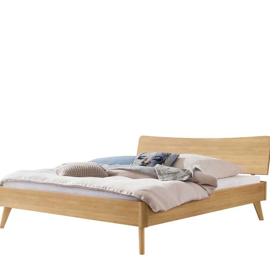 Pharao24 140x200 cm Holzbett Cemzaja> Doppelbetten|Massivholzbetten