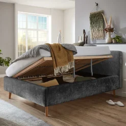 Doppelbetten|Funktionsbetten*Pharao24 140x200 cm Polsterbett Boscina