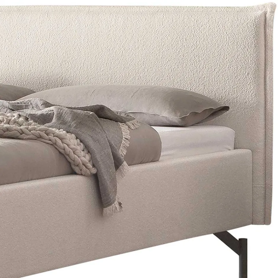 Doppelbetten|Polsterbetten*Pharao24 140x200 cm Stoffbett Gonlay