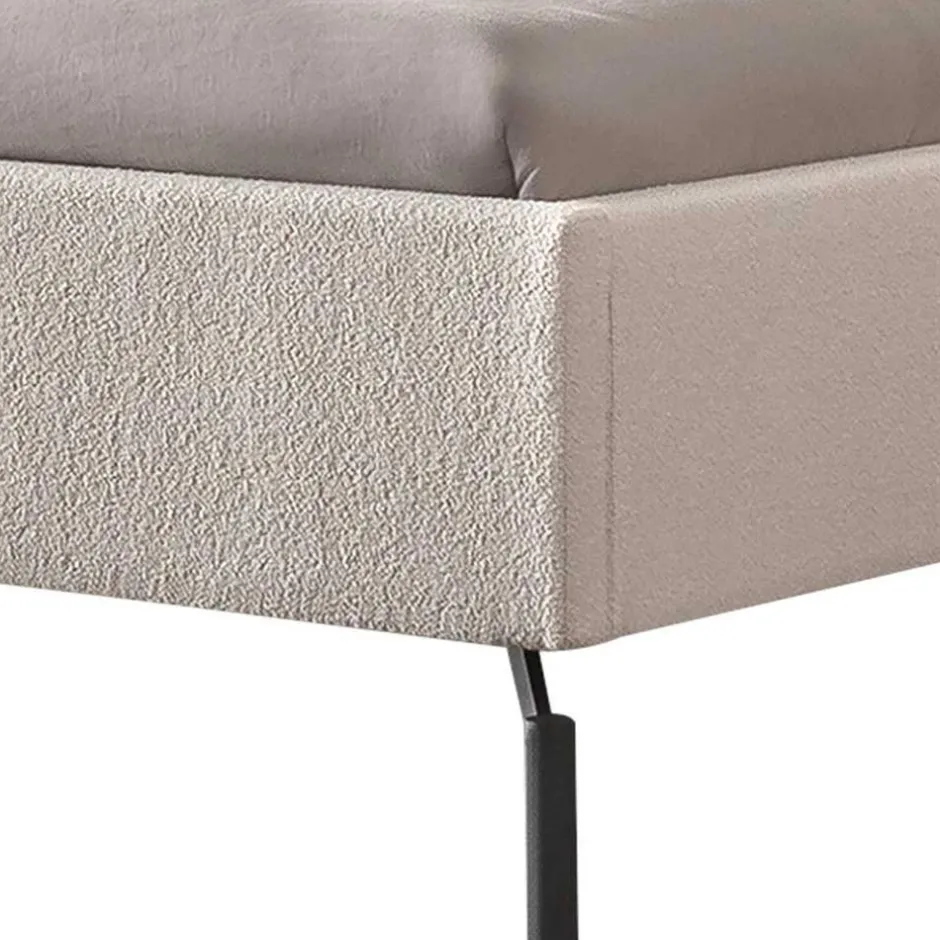 Doppelbetten|Polsterbetten*Pharao24 140x200 cm Stoffbett Gonlay