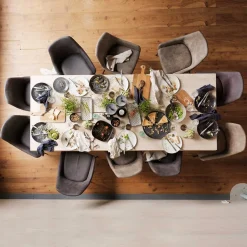 Pharao24 XL Esstischgruppe Lamon> Tisch Mit Stühlen|Esszimmer Sets