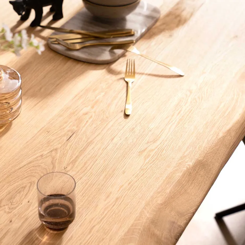 Pharao24 XL Esszimmertisch Ortensia> Küchentisch|Massivholztische