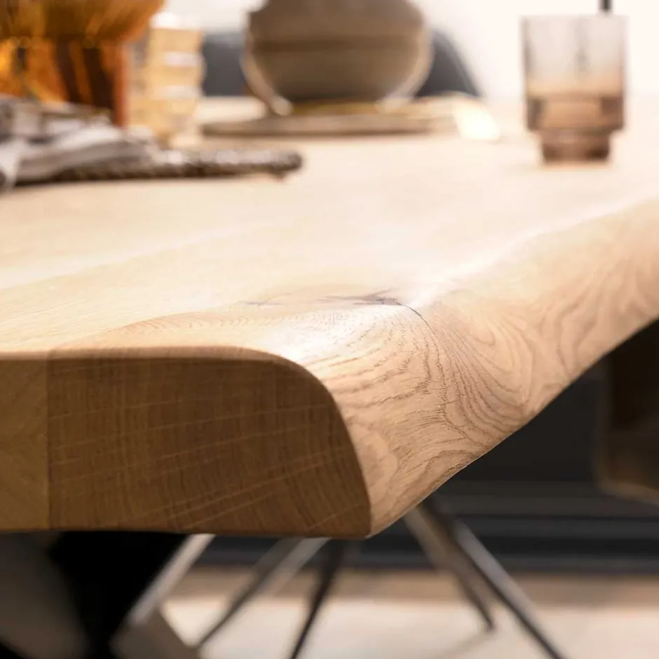 Pharao24 XL Esszimmertisch Ortensia> Küchentisch|Massivholztische