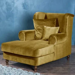 Pharao24 XL Polstersessel Saloons> Ohrensessel