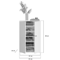 Schuhschränke*Pharao24 XL Schuh Schrank Ridonner