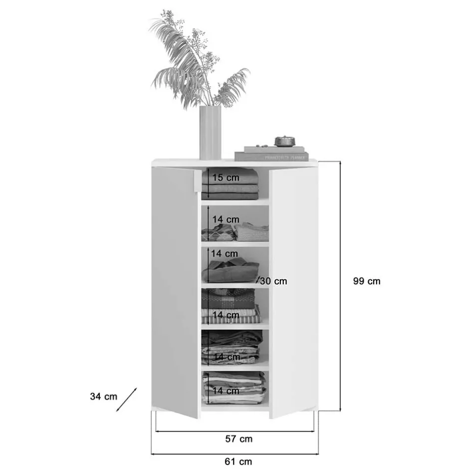 Schuhschränke*Pharao24 XL Schuh Schrank Ridonner
