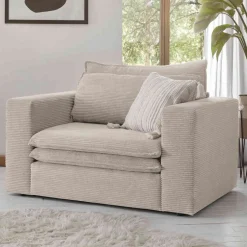 Pharao24 XL Sessel Beige Edance> Wohnzimmer Sessel