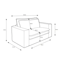 Pharao24 XL Sessel Beige Edance><noscript><img width=