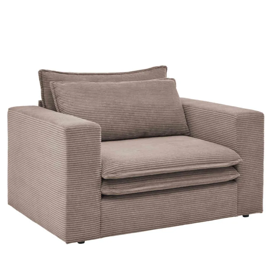 Relaxsessel*Pharao24 XL Sessel mit Hocker Mejan