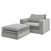 Relaxsessel*Pharao24 XL Sessel und Hocker Zipna