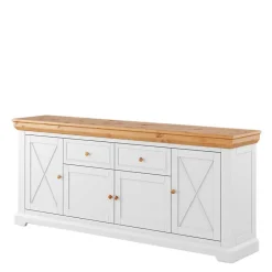 Pharao24 XL Sideboard massiv Bechir> Massivholzmöbel|Küchenkommode