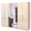 Kleiderschränke|Schlafzimmerschränke*Pharao24 XXL Kombi Falttürenschrank Codumenta