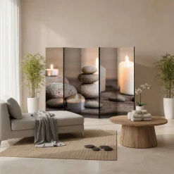 Paravents|Raumteiler*Pharao24 Zen Motiv Paravent Puwa