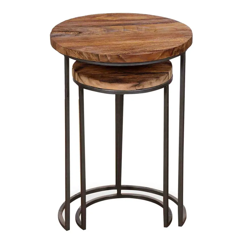 Telefontische*Pharao24 Zwei Beistelltische Luise