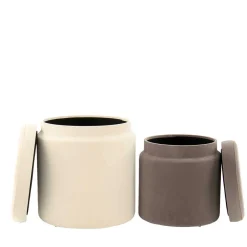 Pharao24 Zwei Hocker Socoro> Sitzhocker