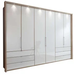 Pharao24 Zweifarbiger Kleiderschrank Andryas> Kleiderschränke|Schlafzimmerschränke