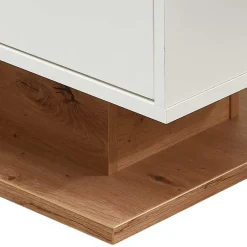 Wohnzimmertisch|Couchtische*Pharao24 Zweifarbiger Wohnzimmertisch Luzie