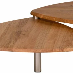 Massivholztische|Wohnzimmertisch*Pharao24 Zweisatztisch Sona